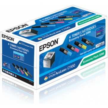 Toner, set color si negru, EPSON S050268