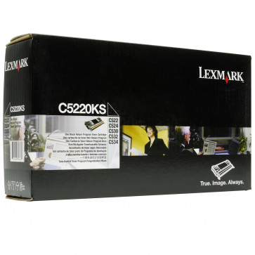 Toner, black, LEXMARK C5220KS