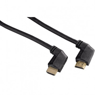 Cablu audio - video HDMI, unghi de 90°, HAMA, 3m