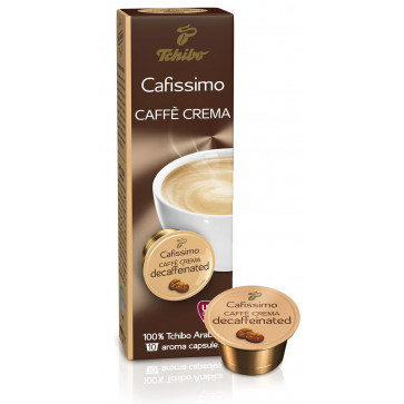 Capsule cafea, 10 capsule/cutie, Caffe Crema, TCHIBO Decaffeinated
