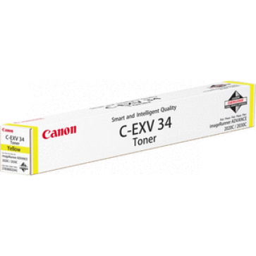 Toner, yellow, CANON C-EXV34Y