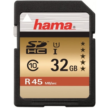 Card SDHC 32GB HAMA, Class 10, UHS-I
