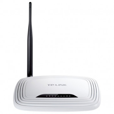 Router wireless TP-LINK TL-WR740N, 150Mbps, WAN, LAN, alb