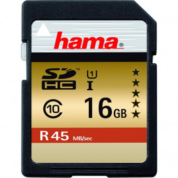 Card de memorie SDHC 16GB HAMA