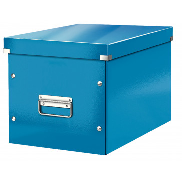 Cutie pentru depozitare, albastru, Leitz Click & Store Cub Mare