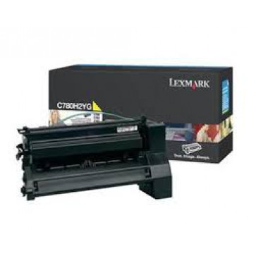 Toner, yellow, LEXMARK C780H2YG