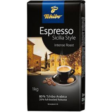 Cafea prajita boabe, 1kg, TCHIBO Espresso Sicilia Style