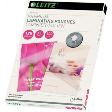 Folie laminare UDT, A4, 125 microni, 100 folii/cutie, LEITZ