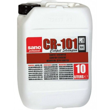 Detergent concentrat pentru covoare, 10L, SANO CR 101