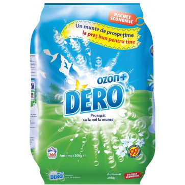Detergent rufe, automat, 20kg, DERO Ozon Plus