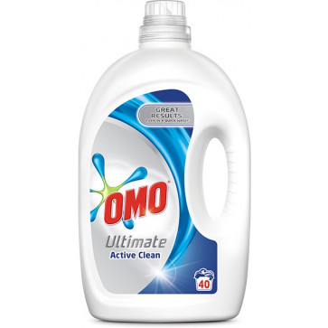 Detergent rufe, automat, lichid, 2.8L, OMO Ultimate Active