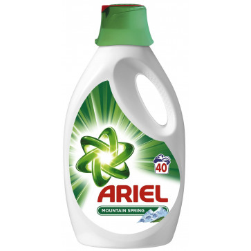 Detergent rufe, automat, lichid, 2,6L, ARIEL Mountain Spring