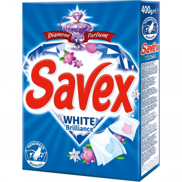 Detergent rufe, manual, 400g, SAVEX White