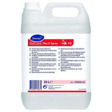 Dezinfectant pentru maini, 20 litri, Diversey Soft Care Des E Spray-1