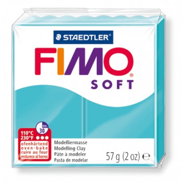 Plastilina pt. modelaj, 56gr, turcoaz (peppermint), STAEDTLER Fimo Soft