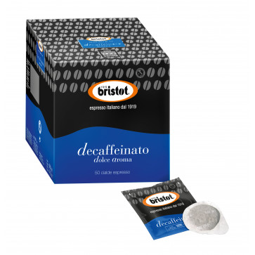 Cafea pastila decofeinizata, 7g, 50 pastile/cutie, BRISTOT