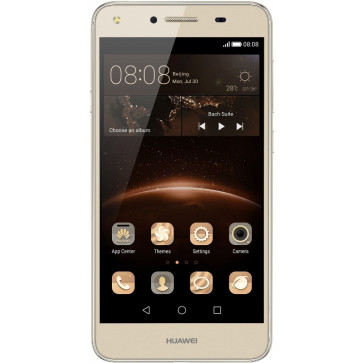 Smartphone HUAWEI Y5II, Quad Core, 8GB, 1GB RAM, Dual SIM, 4G, Sand Gold