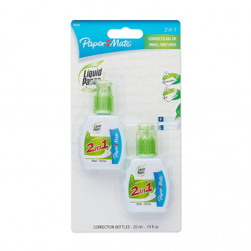 Fluid si creion corector, 22ml, PAPER MATE Combo 2-in-1