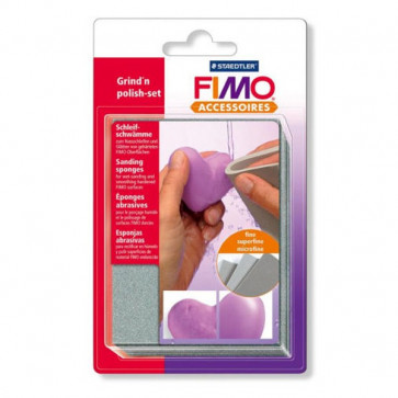 Foite abrazive pentru Fimo, 3 buc/set, STAEDTLER