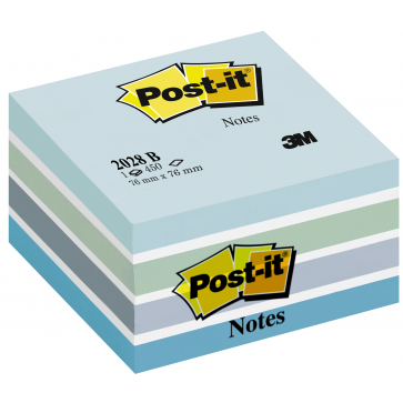 Notes autoadeziv cub, 76 x 76mm, 450 file/set, POST-IT 2028-B