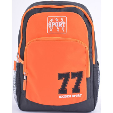 Ghiozdan, portocaliu, OXYGEN Sport 77