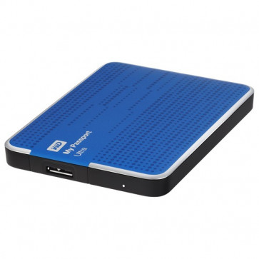 Hard Disk Drive portabil, 500GB, USB 3.0, albastru, WD My Passport Ultra WDBPGC5000ABL