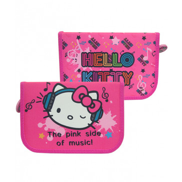 Penar neechipat, 1 fermoar, 2 extensii, PIGNA Hello Kitty the pink side of music