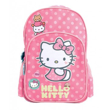 Ghiozdan, clasa 0, roz deschis, PIGNA Hello Kitty