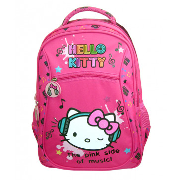 Ghiozdan, clasele 1-4, PIGNA Hello Kitty The Pink Side of Music