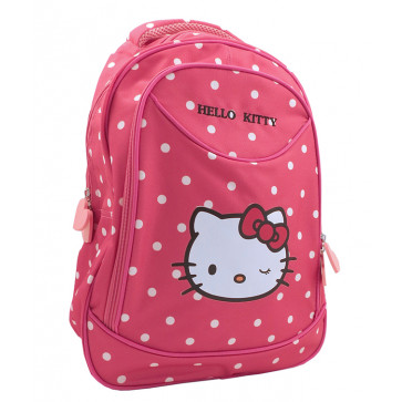 Ghiozdan clasa 0, roz inchis, PIGNA Hello Kitty