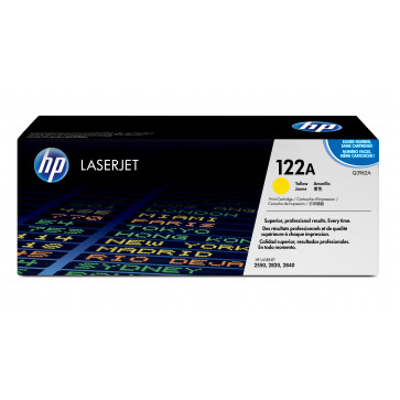 Toner, yellow, Nr. 122A, HP Q3962A