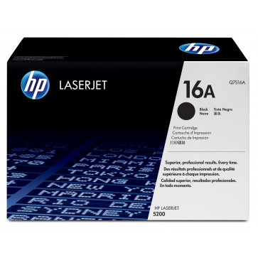 Toner, black, Nr. 16A, HP Q7516A