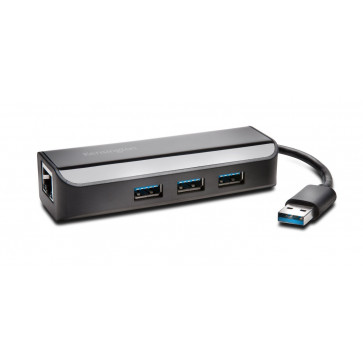Hub USB si adaptor Ethernet, KENSINGTON UA3000E