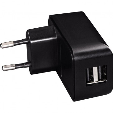 Incarcator USB universal, 2.1A, negru, HAMA