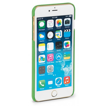 Carcasa iPhone 6, verde, din piele de bovina, FEDON