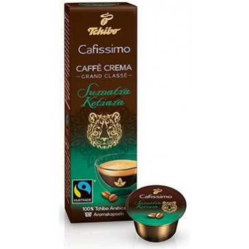 Capsule cafea, 10 capsule/cutie, Caffe Crema, TCHIBO Cafissomo Grand Classe Sumatra Ketiara