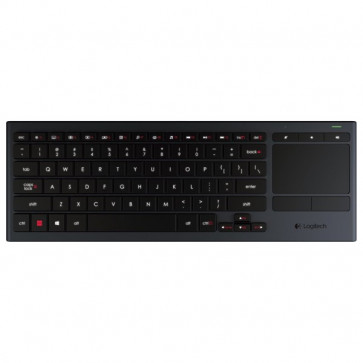 Tastatura Wireless LOGITECH Living-Room K830, iluminata, negru