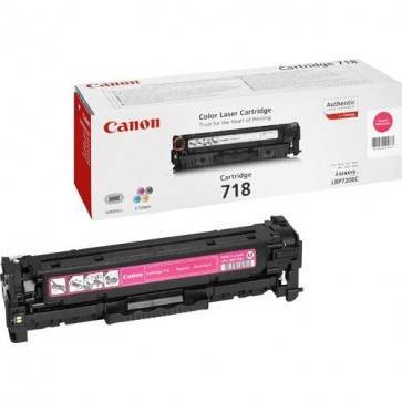 Toner, magenta, CANON CRG-718M