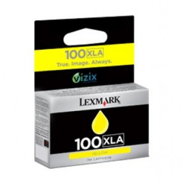 Cartus, yellow, nr. 100XLA, LEXMARK 14N1095