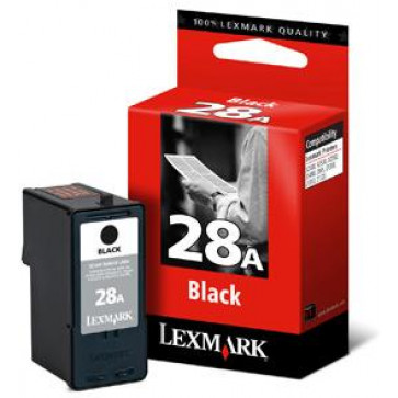 Cartus, black, nr. 28, LEXMARK 18C1528E