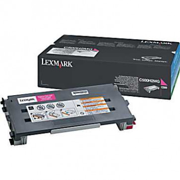 Toner, magenta, LEXMARK C500H2MG