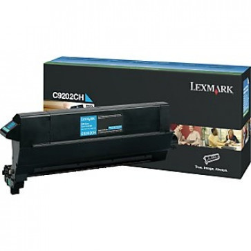 Toner, cyan, LEXMARK C9202CH