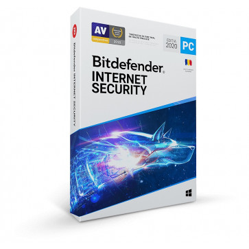 Licenta Antivirus Bitdefender Internet Security 2020 - 1 an, 1 dispozitiv 