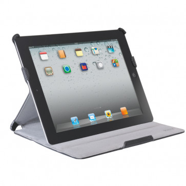 Carcasa, cu capac, iPad gen. 3/4, iPad 2, negru, Leitz Complete Smart Grip