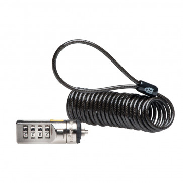 Cablu de securitate portabil cu cifru pentru laptop KENSINGTON