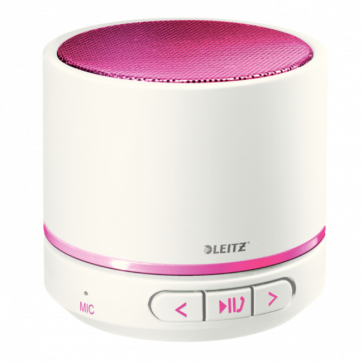 Mini-difuzor portabil cu Bluetooth, roz metalizat, LEITZ WOW