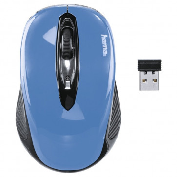 Mouse wireless HAMA AM-7300, albastru