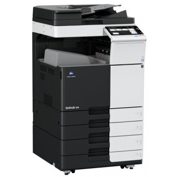 Multifunctional laser monocrom KONICA MINOLTA Bizhub 308, A3 + Feeder (DF-629) + Desk (DK-510) + Toner (TN325)