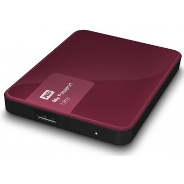 Hard disk extern WD My Passport Ultra 500GB Berry USB 3.0 Hardware Encryption