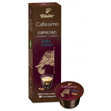 Capsule cafea, 10 capsule/cutie, Espresso, TCHIBO Cafissimo Grand Classé India Pahari